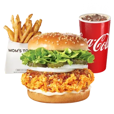 Soy Garlic Thigh Burger Set